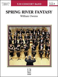 Spring River Fantasy Concert Band sheet music cover Thumbnail